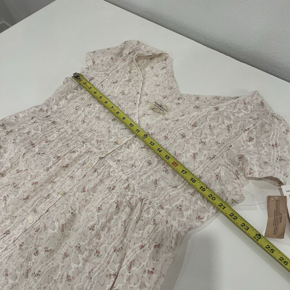 Ralph Lauren Denim & Supply Floral Babydoll Dress Size XL Pockets Cottage Dainty - Picture 6 of 7